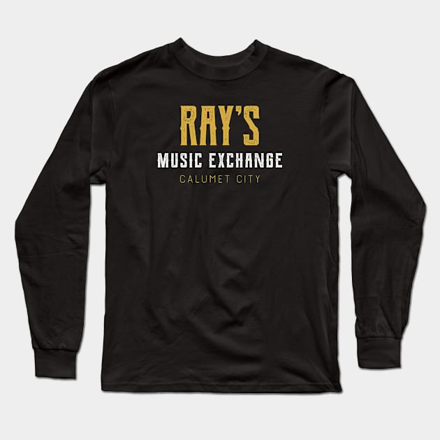 Ray's Music Exchange Long Sleeve T-Shirt by attadesign